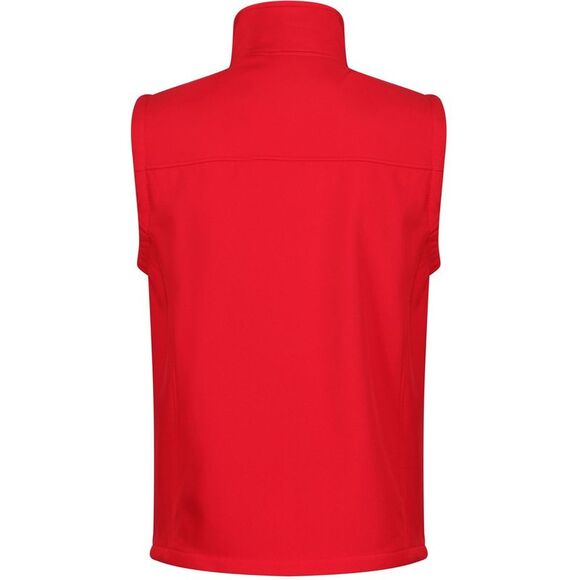 Regatta Mens Flux Softshell Bodywarmer / Water Repellent Sleeveless Jacket / Cla - Picture 2 of 6